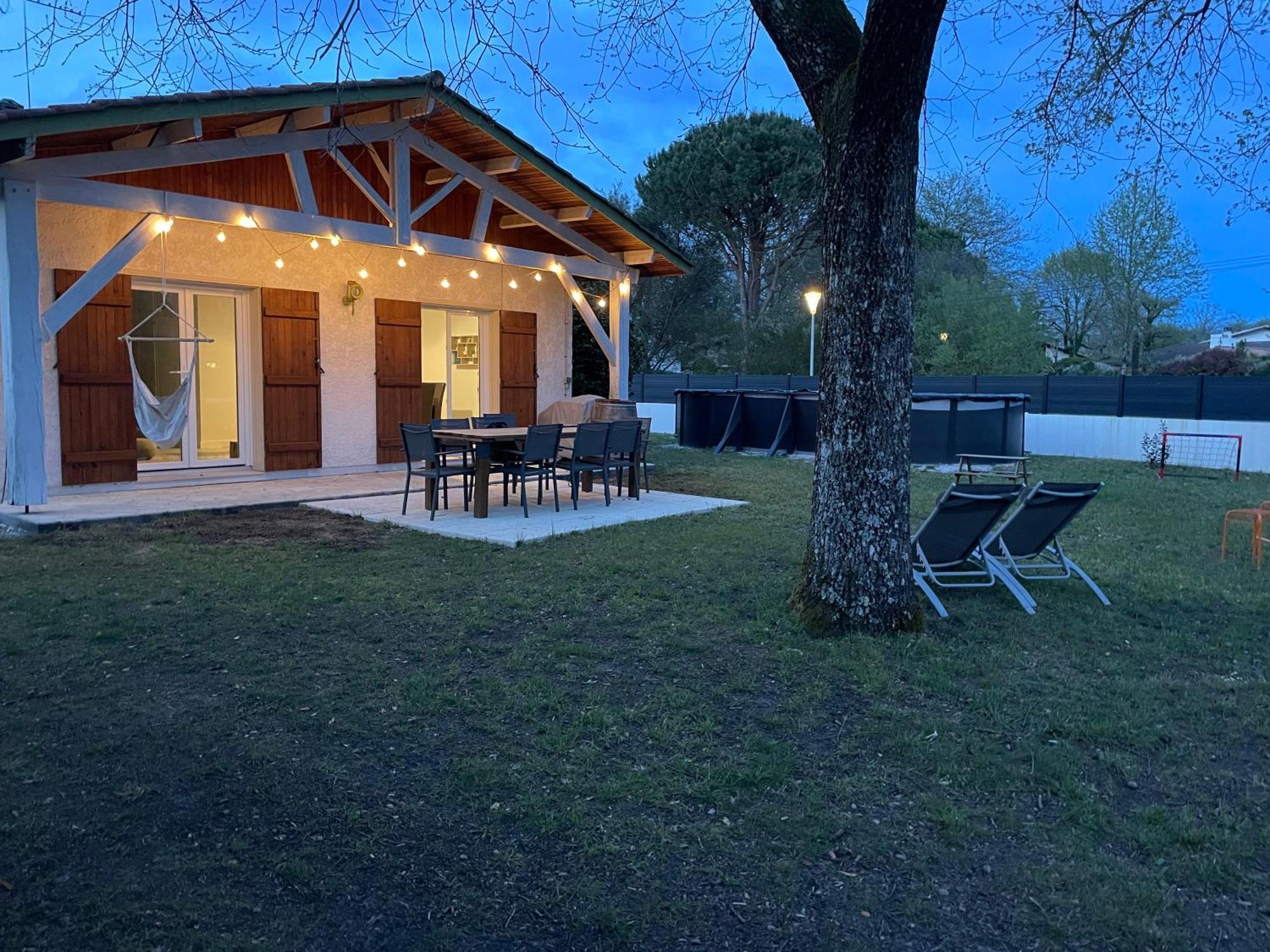 Villa Au Calme Avec Piscine, Grand Jardin Et Studio Independant Andernos-les-Bains Exterior photo